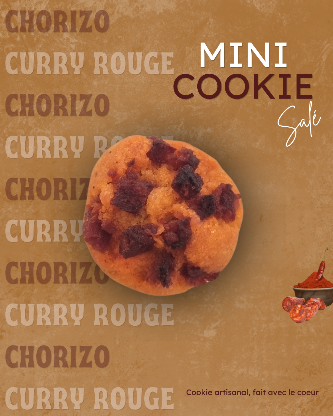 Box Mini Cookies Salés