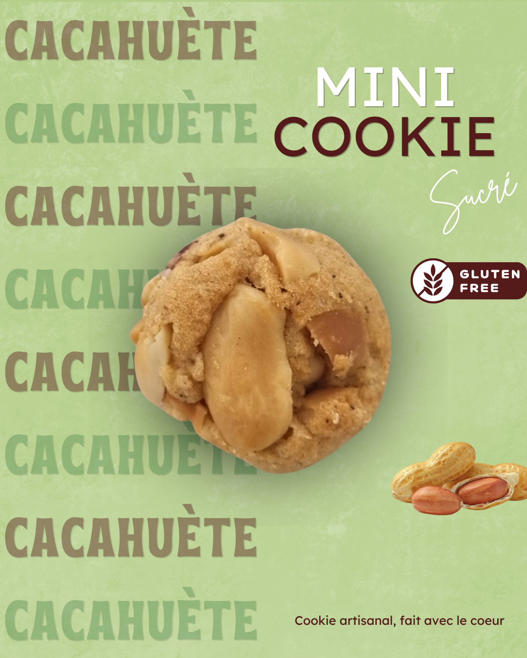 Box Mini Cookies Sucrés Sans Gluten