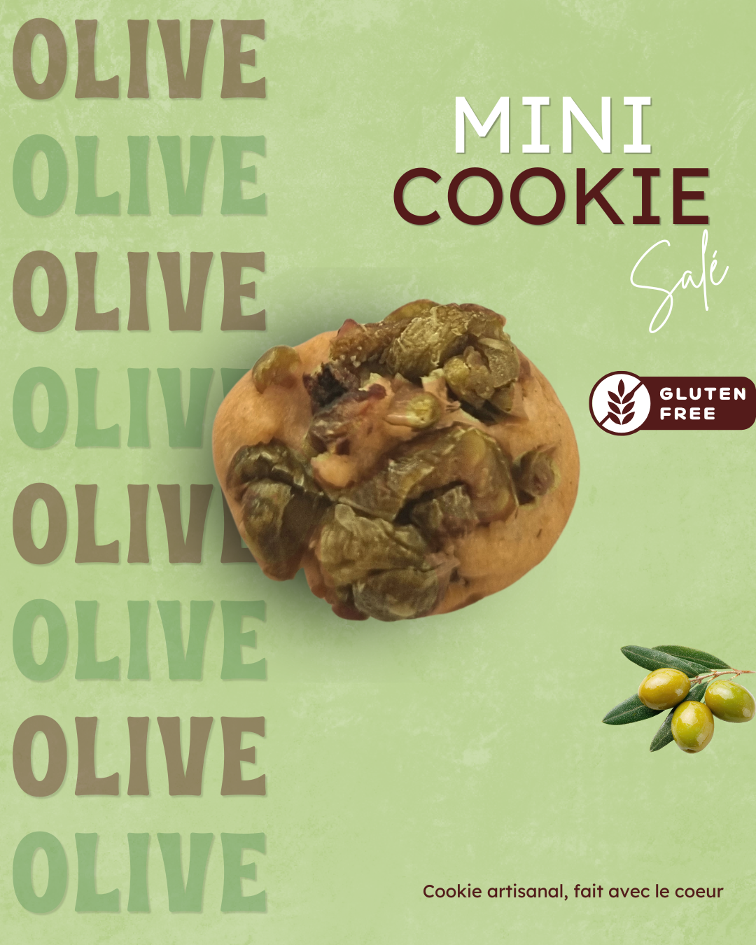 Box Mini Cookies Salés Sans Gluten