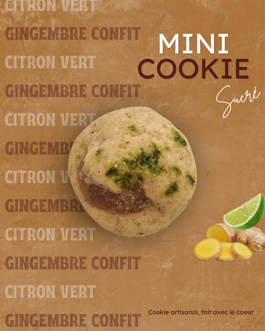 Box Mini Cookies Sucrés